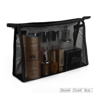 Musta värvi kosmeetikakomplekt jumestamiseks