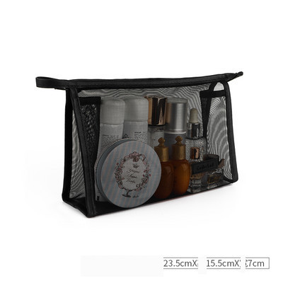 Musta värvi kosmeetikakomplekt jumestamiseks