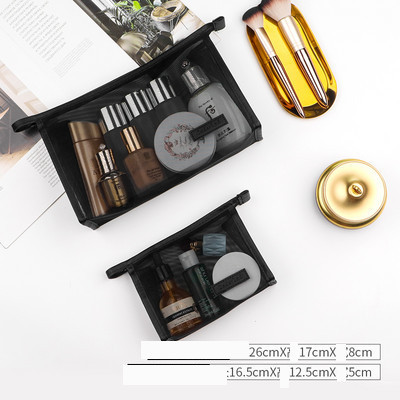 Musta värvi kosmeetikakomplekt jumestamiseks