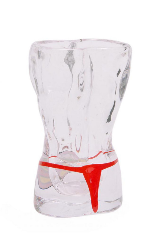 Сувенирна чаша, Шот, Стъклена, 4.5 см