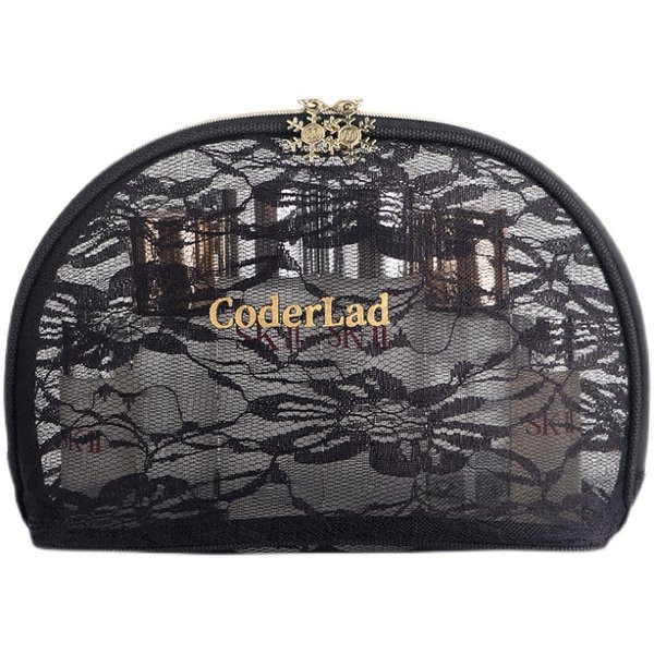 Tekstilna kozmetička torbica s čipkom