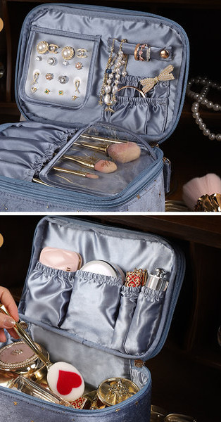 Baršunasta kozmetička torbica