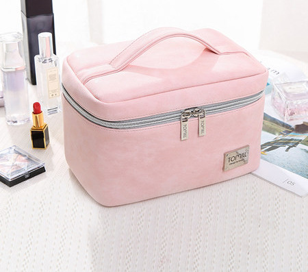 Cutie cosmetică de călătorie potrivită pentru depozitarea machiajului și articolelor de toaletă
