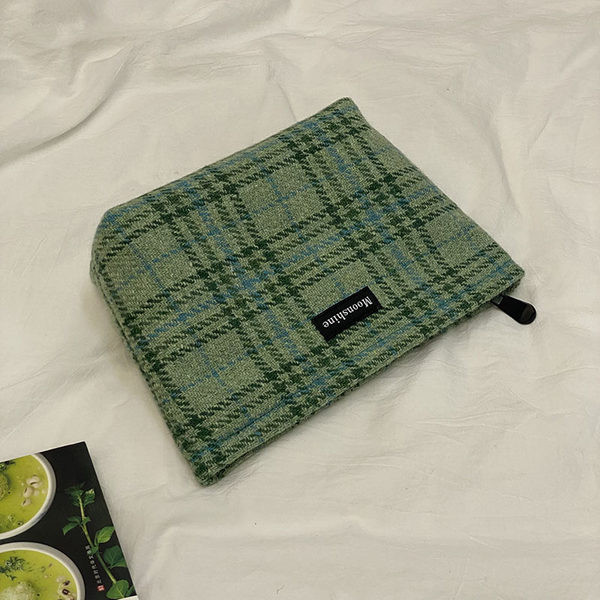 Kozmetički set za šminkanje u zelenoj boji