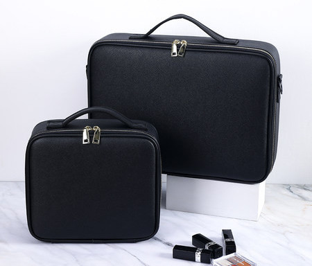 Kosmetikos krepšys makiažui ir šepetėliams