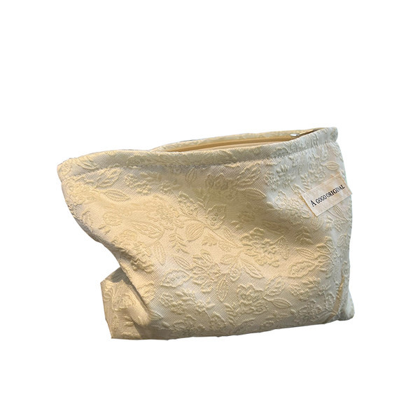 Tekstilna torbica za šminku s patentnim zatvaračem