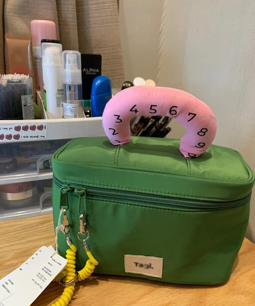 Textil kozmetikai táska sminkhez