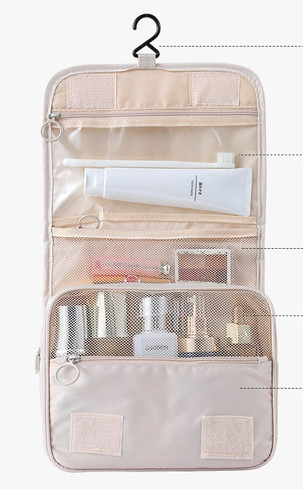 Carcasă portabilă pliabilă pentru accesorii cosmetice