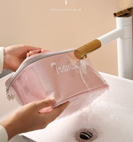 Geantă de toaletă impermeabilă cu capacitate mare