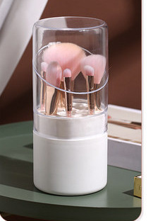 Οργανωτής πλαστικού πινέλου μακιγιάζ