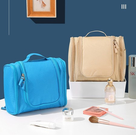 Τσάντα καλλυντικών με πολλές θήκες για μακιγιάζ