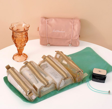 Proširiva torbica za šminku i toaletne potrepštine