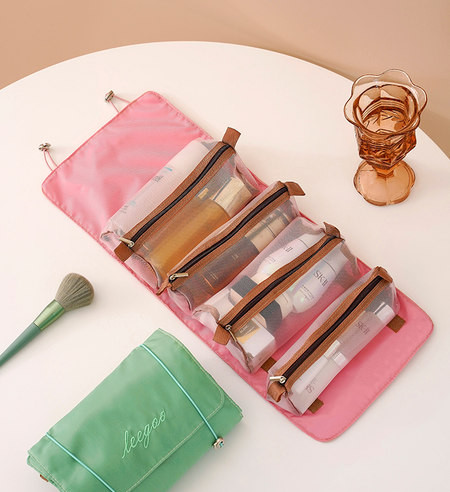 Proširiva torbica za šminku i toaletne potrepštine