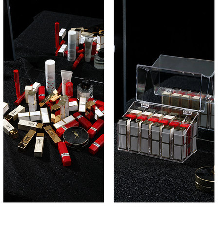 Διάφανο κουτί αποθήκευσης κραγιόν