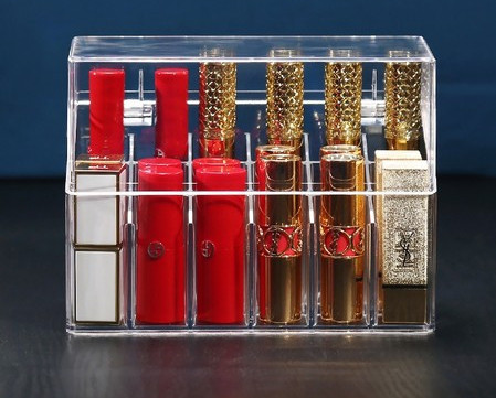 Prozirna kutija za pohranjivanje ruževa otporna na prašinu