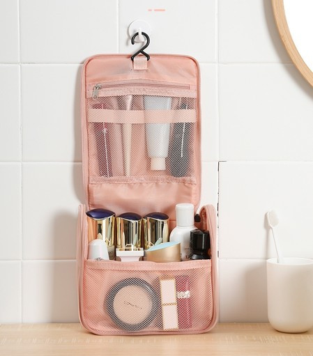 Οργανωτής μακιγιάζ από ύφασμα κατάλληλο για ταξίδια