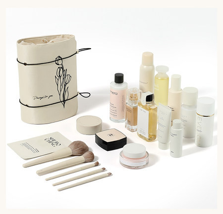 Αναδιπλούμενη τσάντα καλλυντικών - διοργανωτής