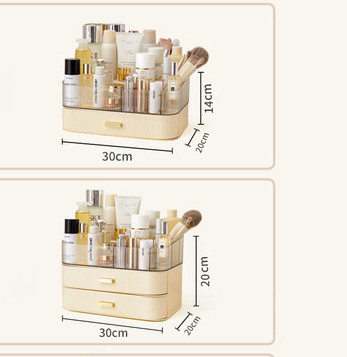Επιτραπέζιος οργανωτής καλλυντικών με πολλές θήκες