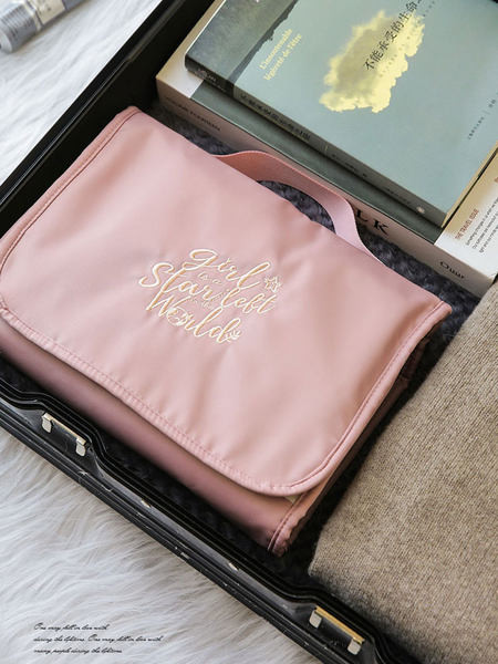 Cutie cosmetică pliabilă pentru machiaj și articole de toaletă potrivite pentru călătorii