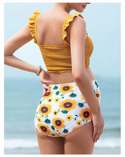 Ženski dvodijelni kupaći kostim za trudnice