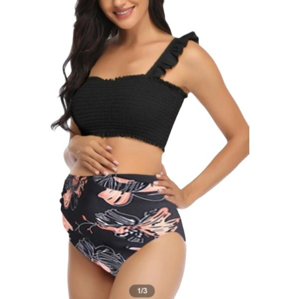 Ženski dvodijelni kupaći kostim za trudnice