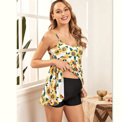 Costum de baie de maternitate din două piese model nou