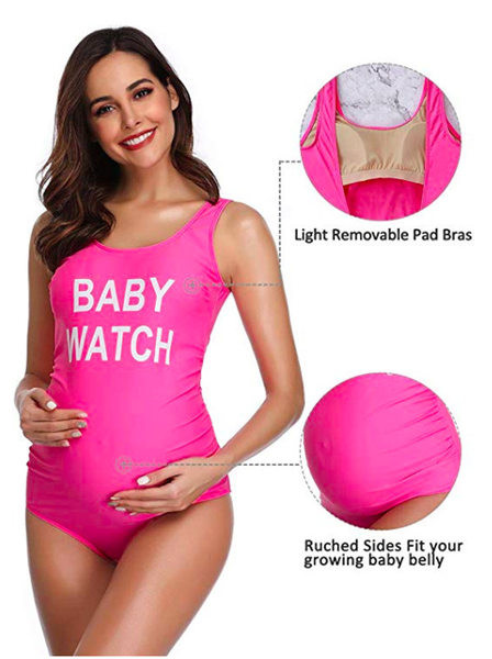 Jednodijelni kupaći kostim za trudnice