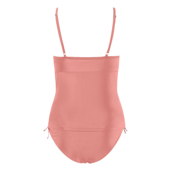 Ολόσωμο μαγιό εγκυμοσύνης με κορδόνια και λεπτές τιράντες