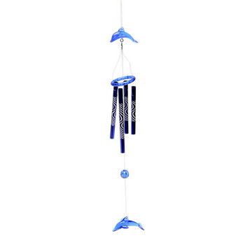Декорация за окачване, Вятърен чан, Делфин, 52 см
