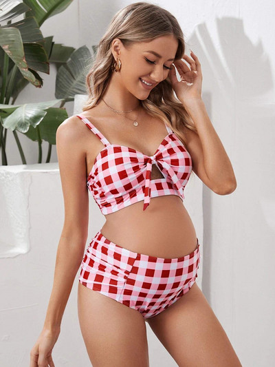 Нов модел дамски бански от две части за бременни