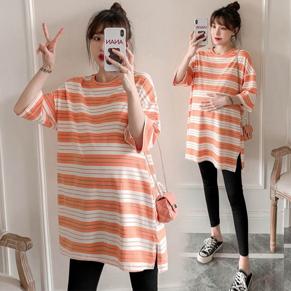 Дамска раирана блуза с 3/4 ръкав 