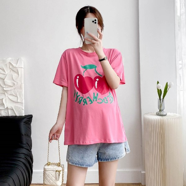 Дамска широка тениска за бременни - два модела 