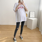 Ümarkaelusega lühikeste varrukatega vabaaja naiste T-särk