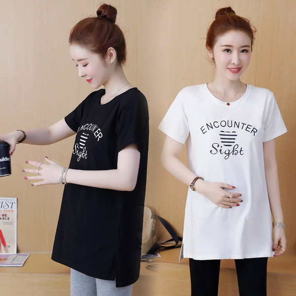 Дамска тениска с надпис подходяща за бременни 