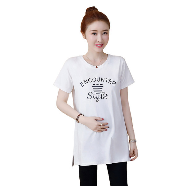 Дамска тениска с надпис подходяща за бременни 