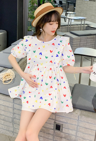 Нов модел дамска разкроена блуза на сърца