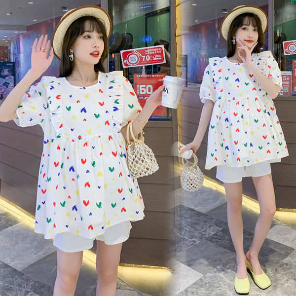 Нов модел дамска разкроена блуза на сърца