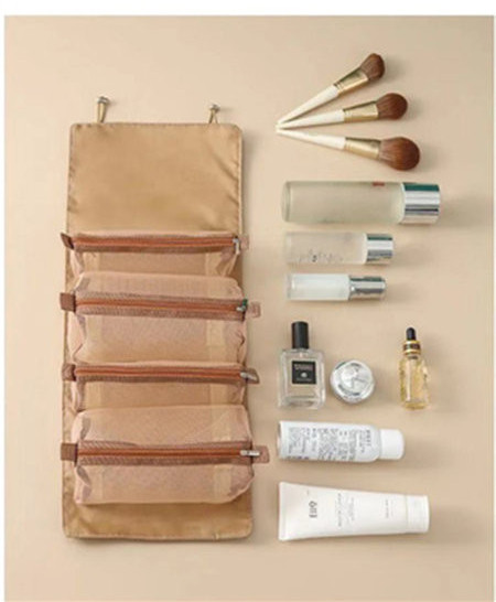 Сгъваема козметична чанта за гримове