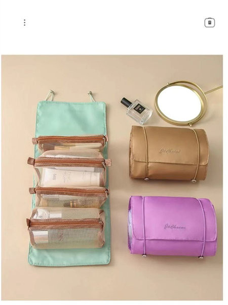 Сгъваема козметична чанта за гримове