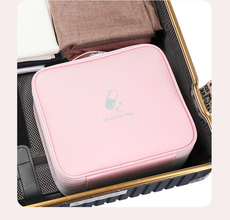 Козметична чанта с дръжка за принадлежности