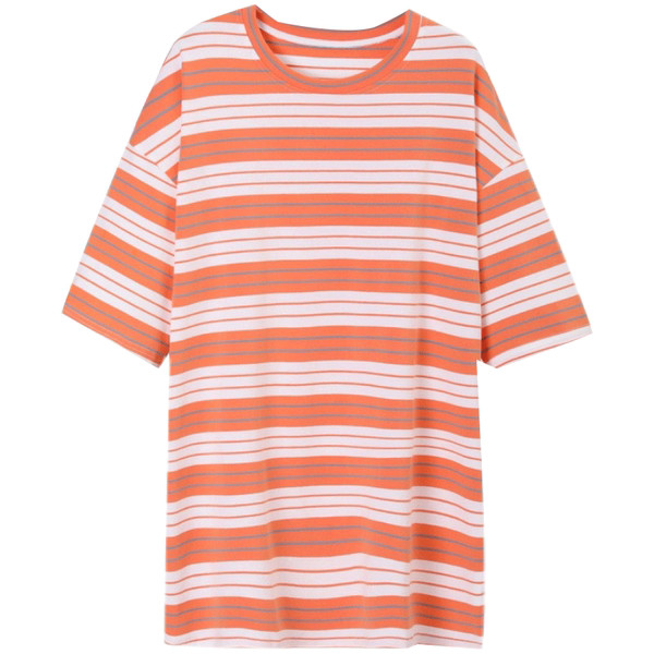 Широка раирана блуза с 3/4 ръкав за бременни