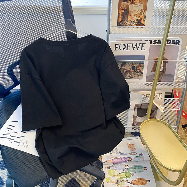 Лятна рокля за бременни с бродерия и къс ръкав