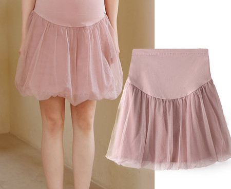 Ежедневна дамска къса пола за бременни