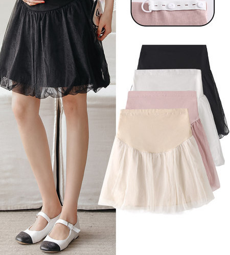 Ежедневна дамска къса пола за бременни