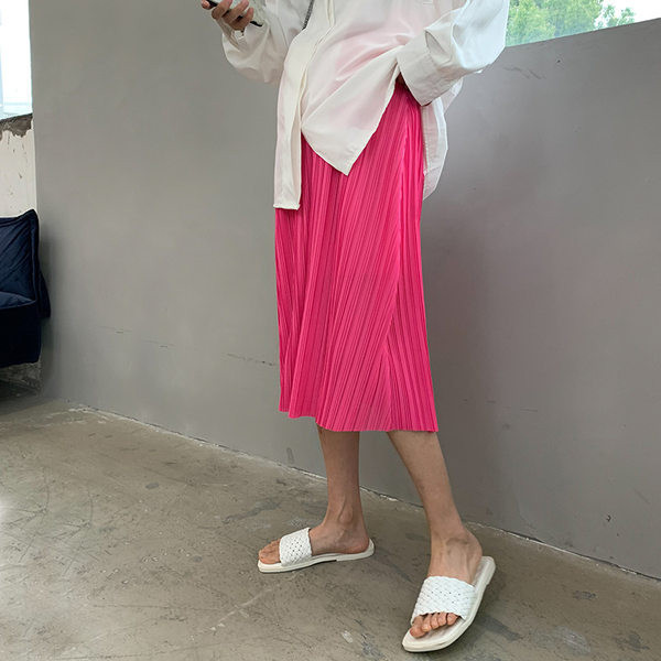 Модерна пола с висока талия за бременни