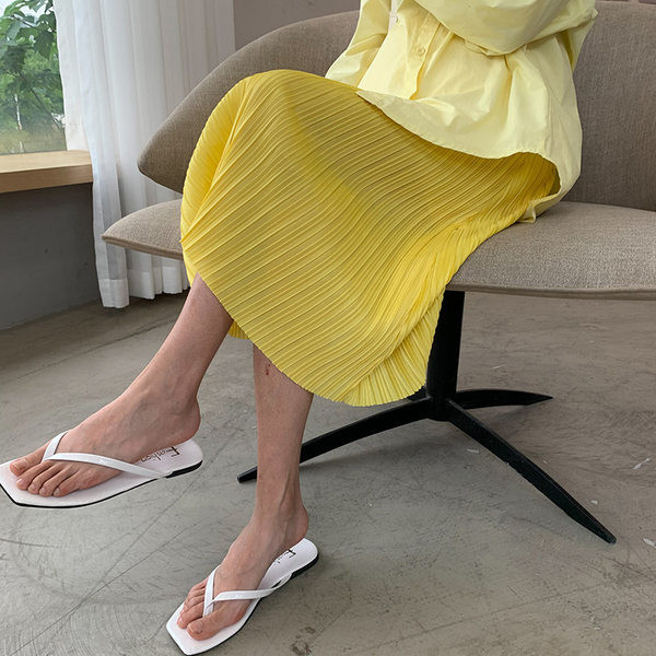 Модерна пола с висока талия за бременни