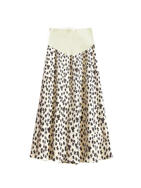 Модерна дамска пола с животински принт