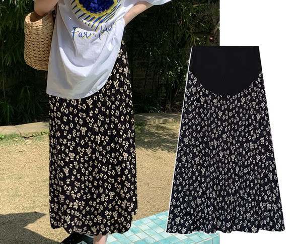 Модерна дамска пола с животински принт