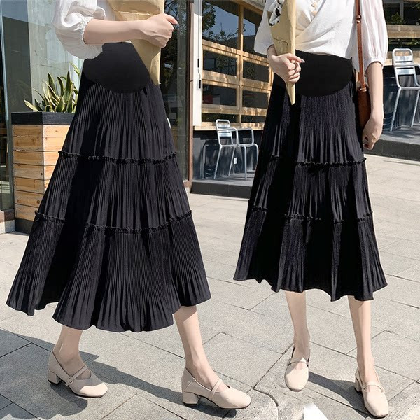 Разкроен модел дамска пола за бременни