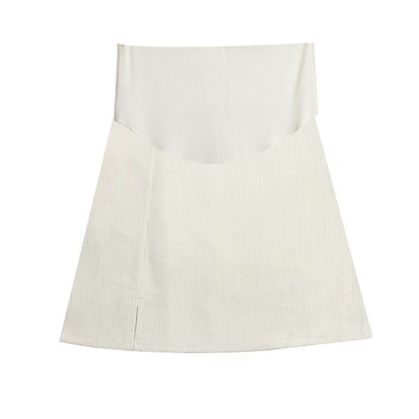 Модерна дамска пола с цепка за бременни